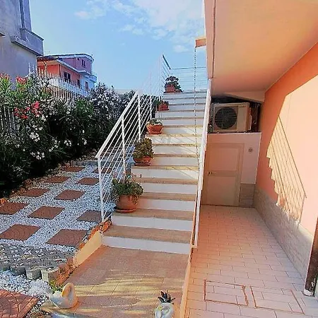 Tortora Marina Holiday Sleeps 16 With Pool And Air Con